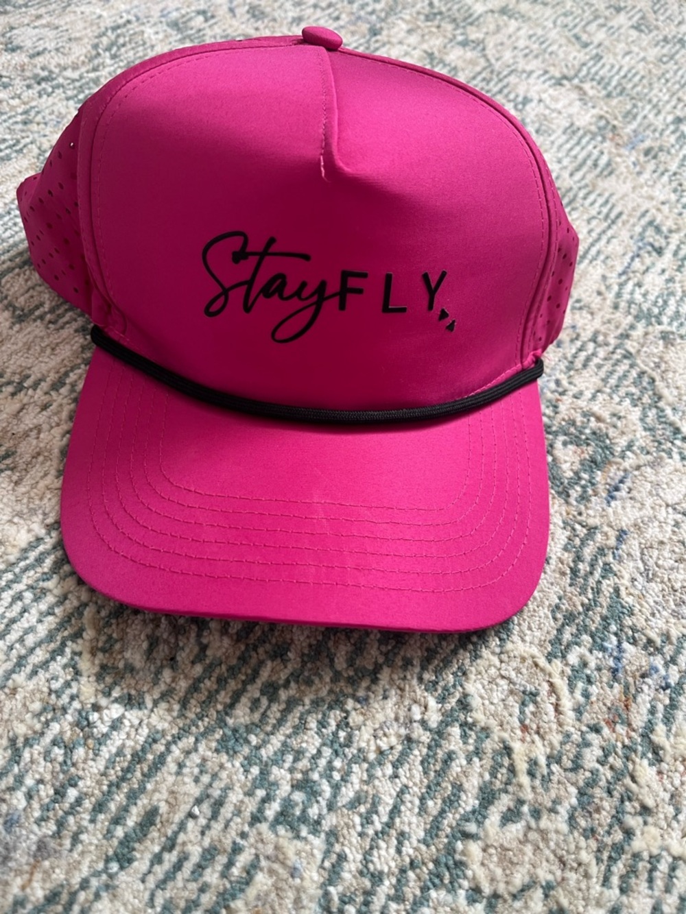 Stay Fly Pink Trucker Hat - Women
